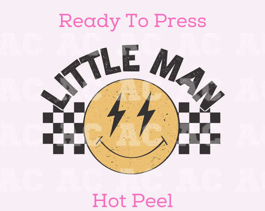 Little Man DTF TRANSFER or UV DTF STICKER DECAL