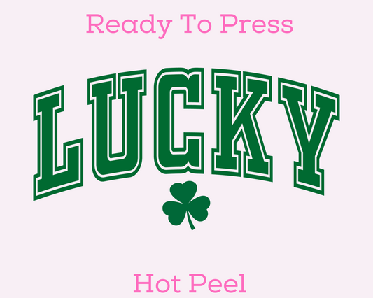 Varsity Lucky (Green) St. Patrick's Day vDTF TRANSFER