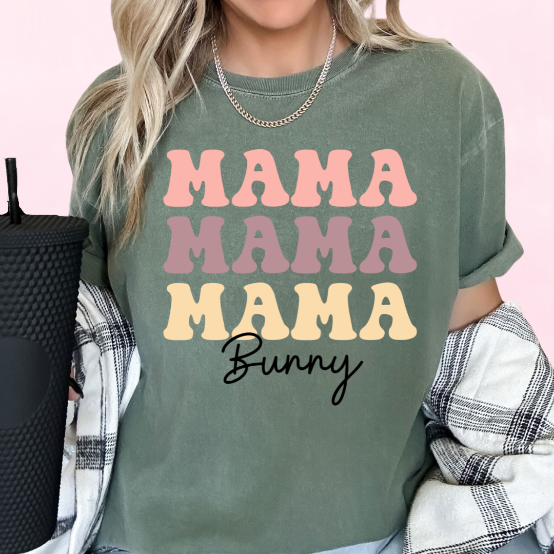 Mama Bunny Easter Mom DTF TRANSFER