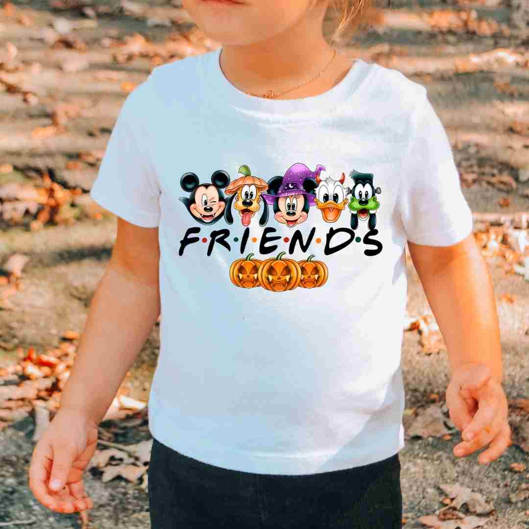 Disney Friends Halloween DTF TRANSFER