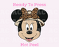 Minnie Adventure Kingdom Disney Travel DTF TRANSFER or UV DTF STICKER