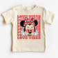 Minnie Love Vibes Valentines Day Disney DTF TRANSFER