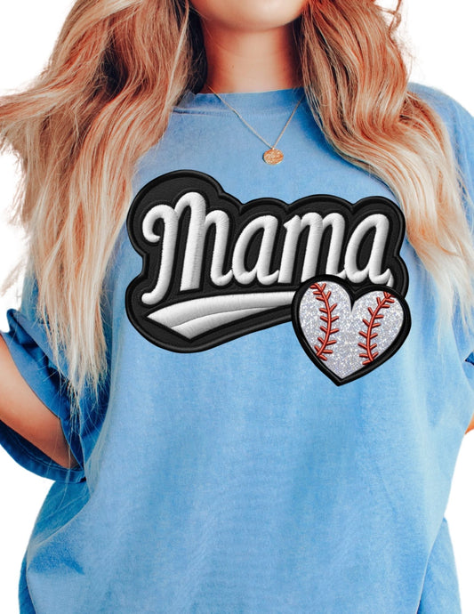Baseball Mama DTF TRANSFER