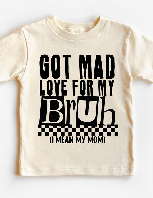 Mad Love For My Mom DTF TRANSFER or UV DTF STICKER DECAL