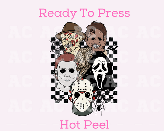 Lightning Bolt Nightmares DTF TRANSFER