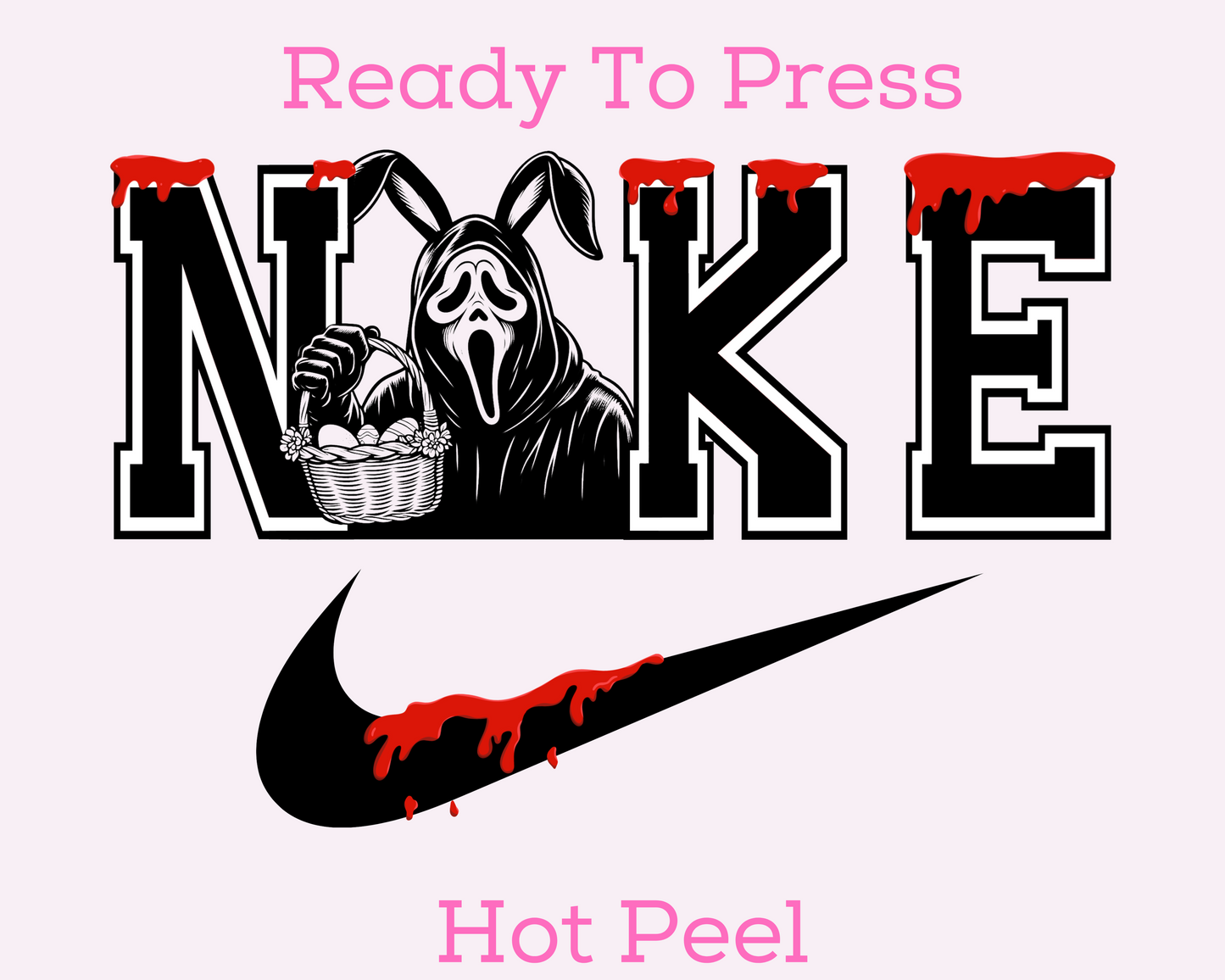 Nike Ghostface Easter DTF TRANSFER