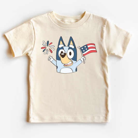 Patriotic Bluey Disney DTF TRANSFER