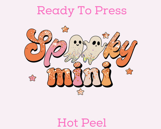Spooky Mini DTF TRANSFER or UV DTF STICKER DECAL
