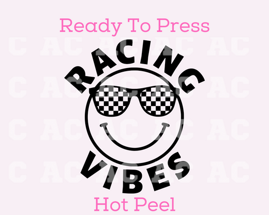 Racing Vibes DTF TRANSFER or UV DTF STICKER