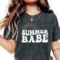 Summer Babe (White) Summer DTF TRANSFER