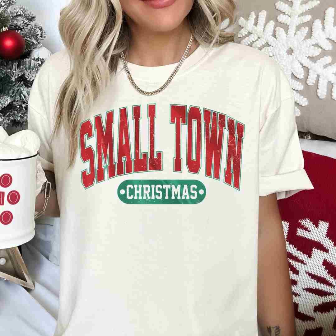 Small Town Christmas DTF TRANSFER