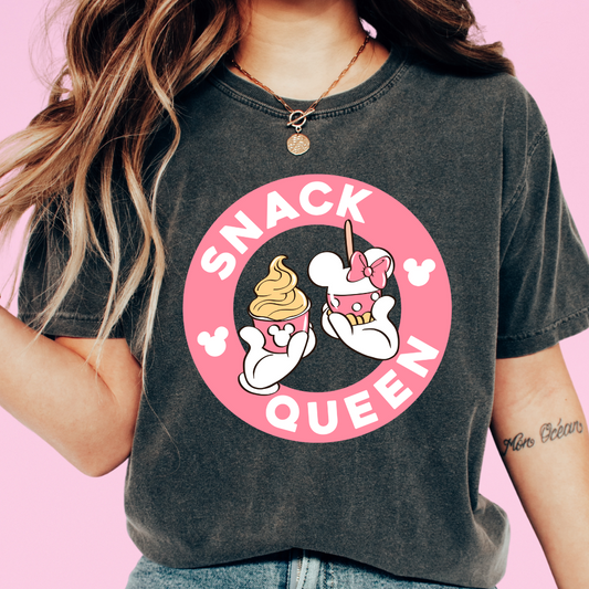 Snack Queen Disney DTF TRANSFER