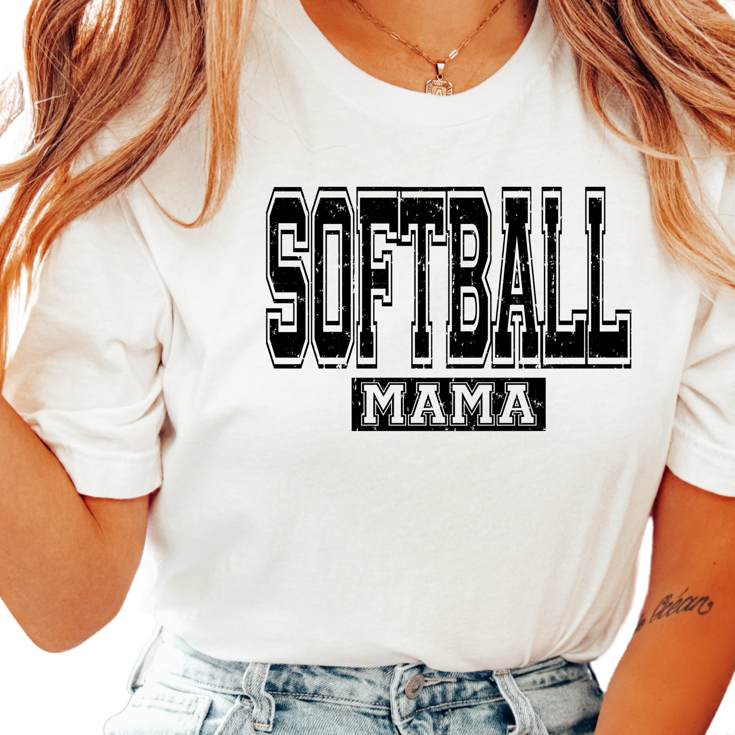 Softball Mama Softball Mom DTF TRANSFER