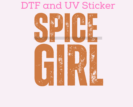 Spice Girl Fall DTF TRANSFER