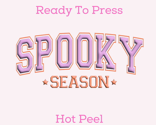 Spooky Babe (Purple) DTF TRANSFER