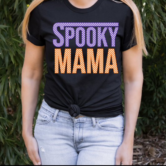 Spooky Mama (Vans) DTF TRANSFER or UV DTF STICKER DECAL