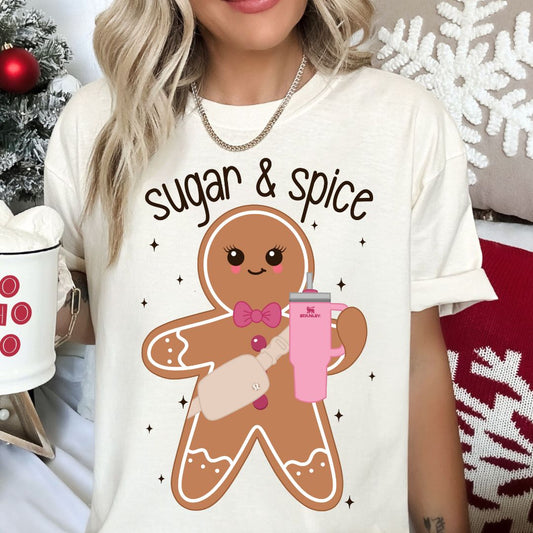 Sugar And Spice Gingerbread DTF TRANSFER