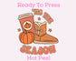 Tis' The Season Uggs And Pumpkins DTF TRANSFER