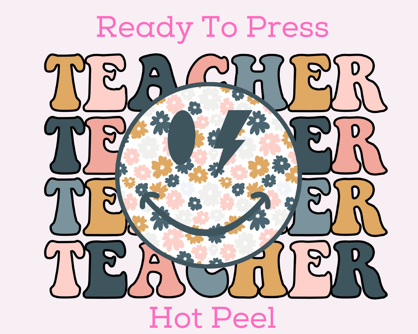 Spring Teacher DTF TRANSFER