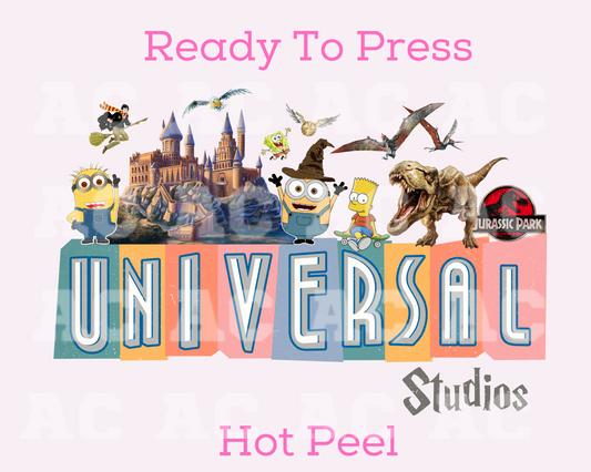 Universal Studios DTF TRANSFER