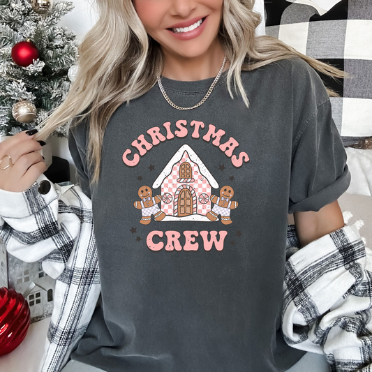 Christmas Crew Girl DTF TRANSFER