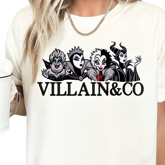 Villains & Co Disney DTF TRANSFER