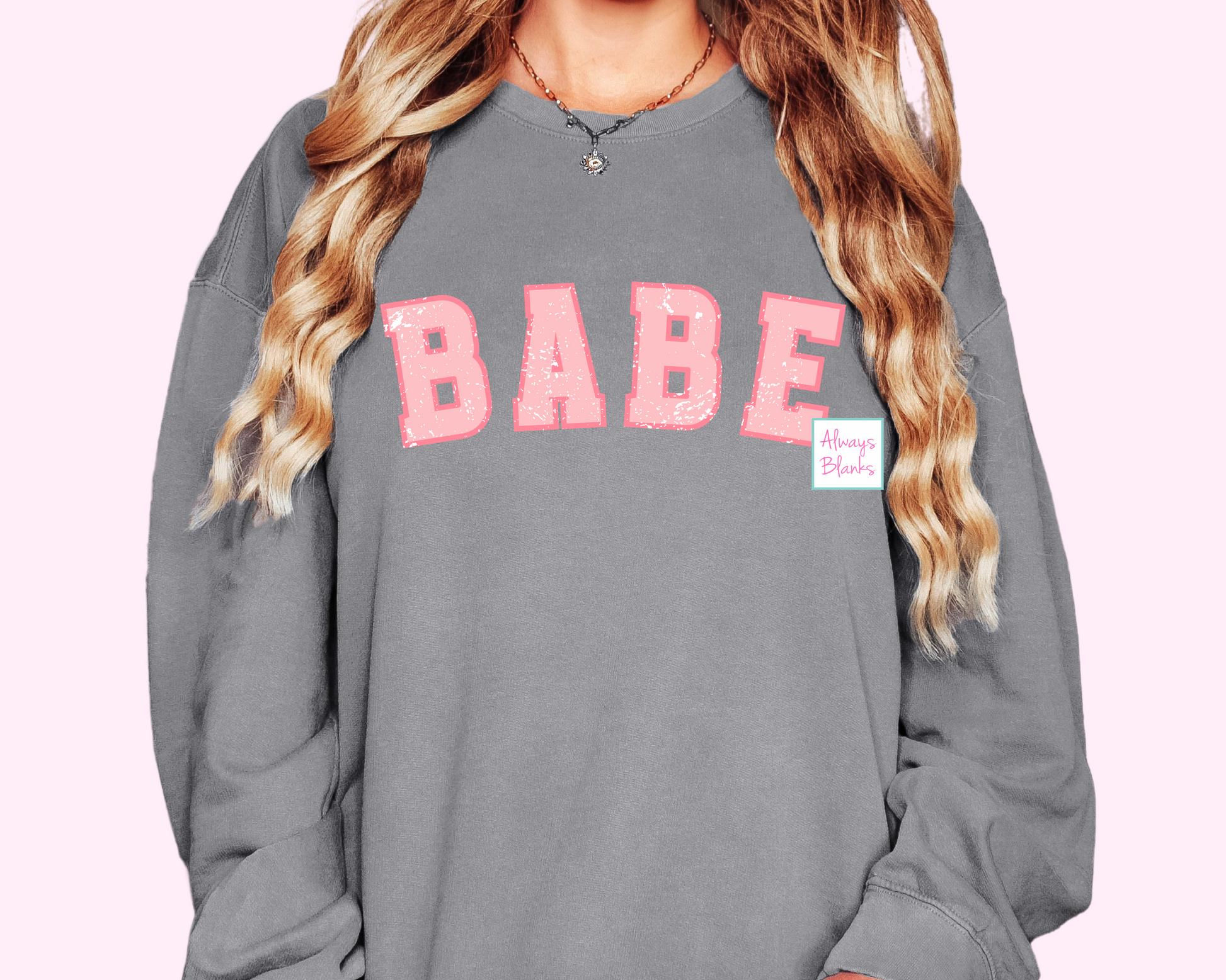 Babe Varsity Letters DTF TRANSFER or UV DTF STICKER