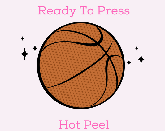 Basketball DTF TRANSFER or UV DTF STICKER