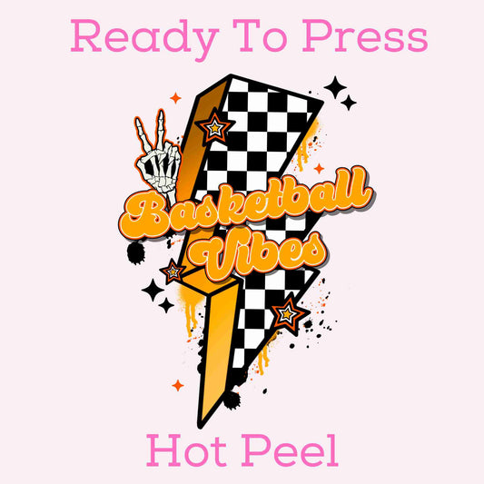 Basketball Vibes DTF TRANSFER