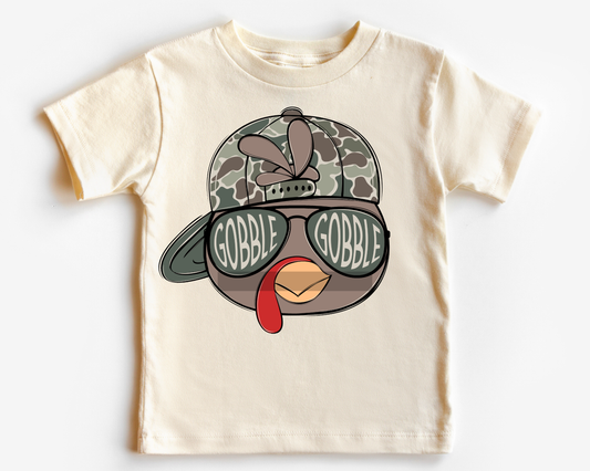 Camo Boy Turkey Thanksgiving DTF TRANSFER