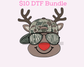 Camo Boy Reindeer Christmas DTF TRANSFER