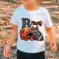 Browns Faux Sequins Faux Embroidery Football DTF TRANSFER