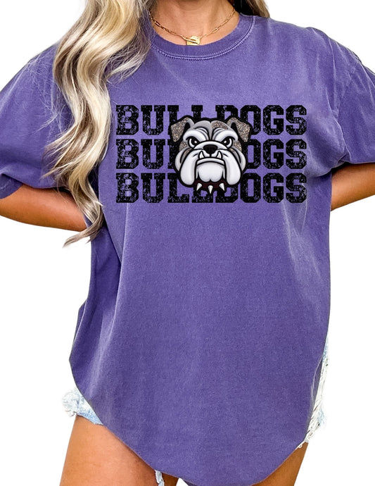 Bulldogs (Distressed) DTF TRANSFER