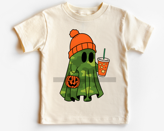 Camo Boy Ghost Halloween DTF TRANSFER