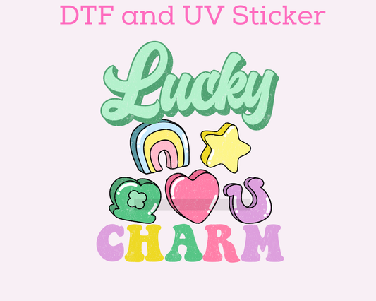 Lucky Charm St. Patrick's Day DTF TRANSFER or UV DTF STICKER