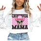 Chihuahua Mama (Pink) Faux Sequins Faux Embroidery Mom DTF TRANSFER