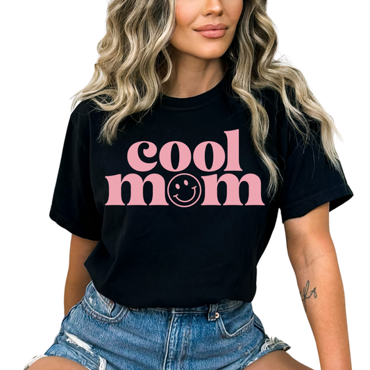 (Pink) Cool Mom DTF TRANSFER