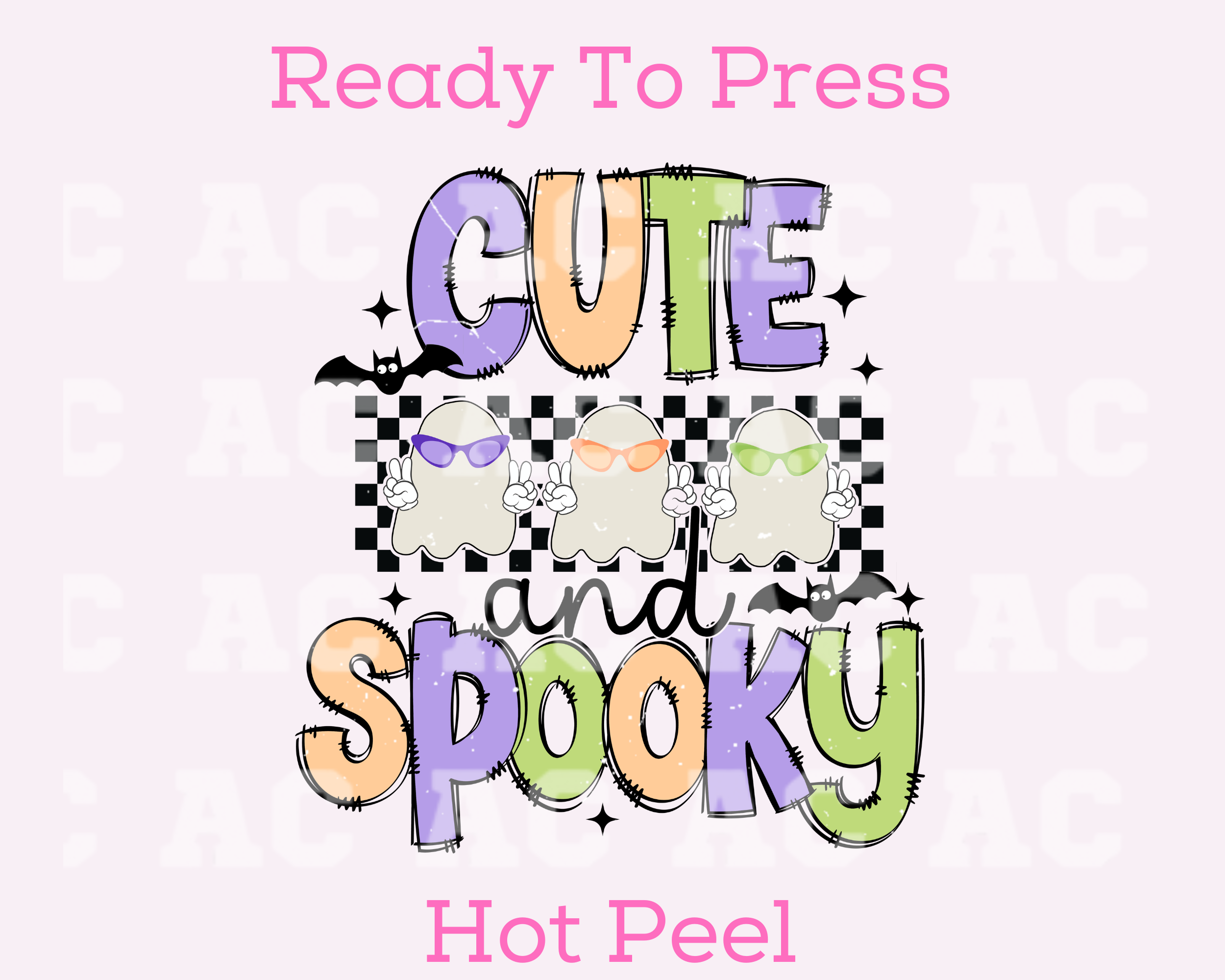 Cute And Spooky DTF TRANSFER – AlwaysBlanks