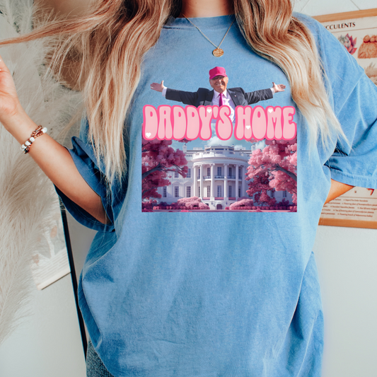 Daddy's Home Election 2024 DTF TRANSFER or UV DTF STICKER DECAL