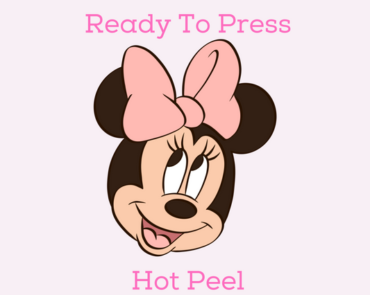 Pastel Minnie Disney DTF TRANSFER