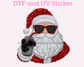 Diet Soda Santa Christmas DTF TRANSFER