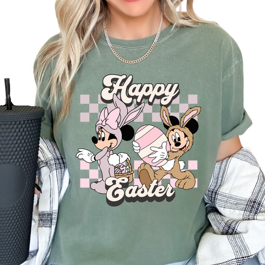 Mickey & Minnie Disney Easter DTF TRANSFER