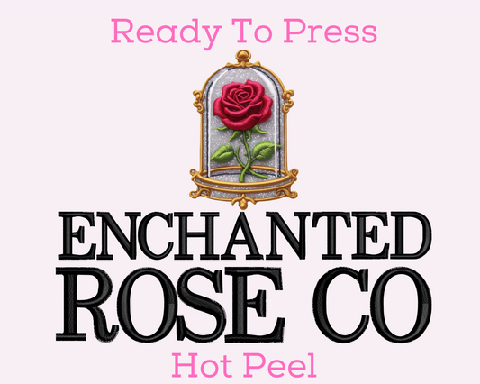 Enchanted Rose Co Disney DTF TRANSFER