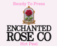 Enchanted Rose Co Disney DTF TRANSFER