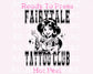 Fairytale Tattoo Club Disney Jasmine Dtf Transfer