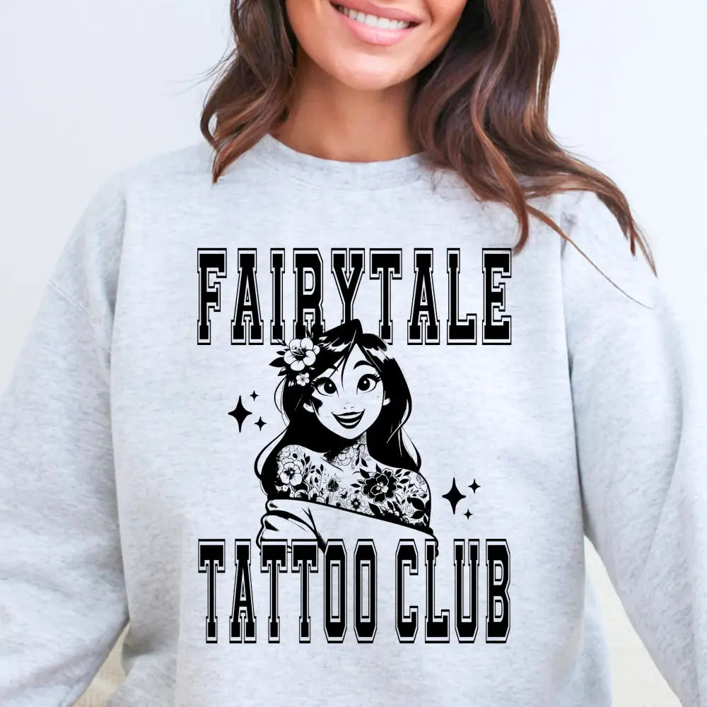 Fairytale Tattoo Club Disney Mulan Dtf Transfer