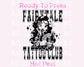 Fairytale Tattoo Club Disney Tiana Dtf Transfer