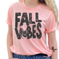Fall Vibes Spider (Distressed) DTF TRANSFER