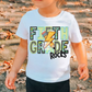 Fifth Grade Rocks Boy (Faux Embroidery) Grade Level DTF TRANSFER or UV DTF STICKER