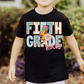 Fifth Grade Rocks Girl (Faux Embroidery) Grade Level DTF TRANSFER